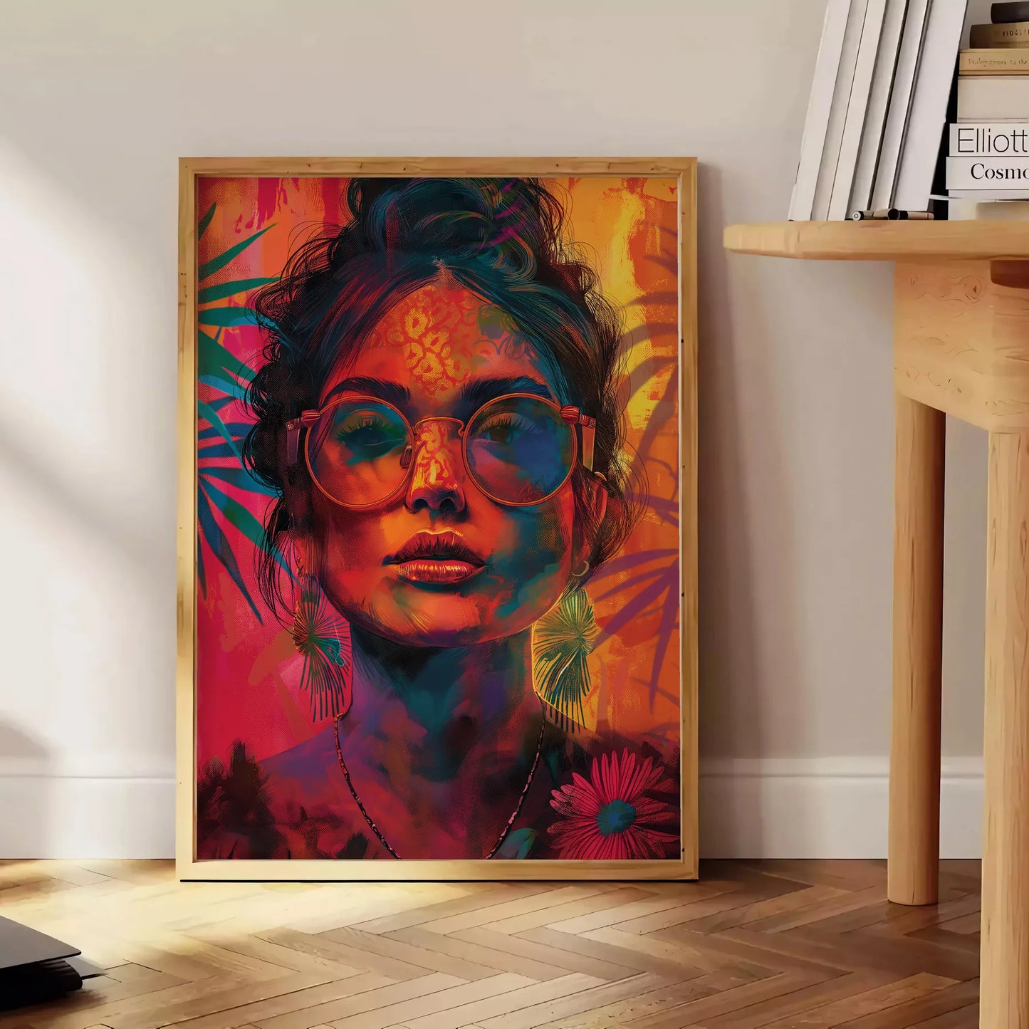 space boho print poster essence women artwork perfect touch elegance creativity decor unique gift available sizes A4 cm A0