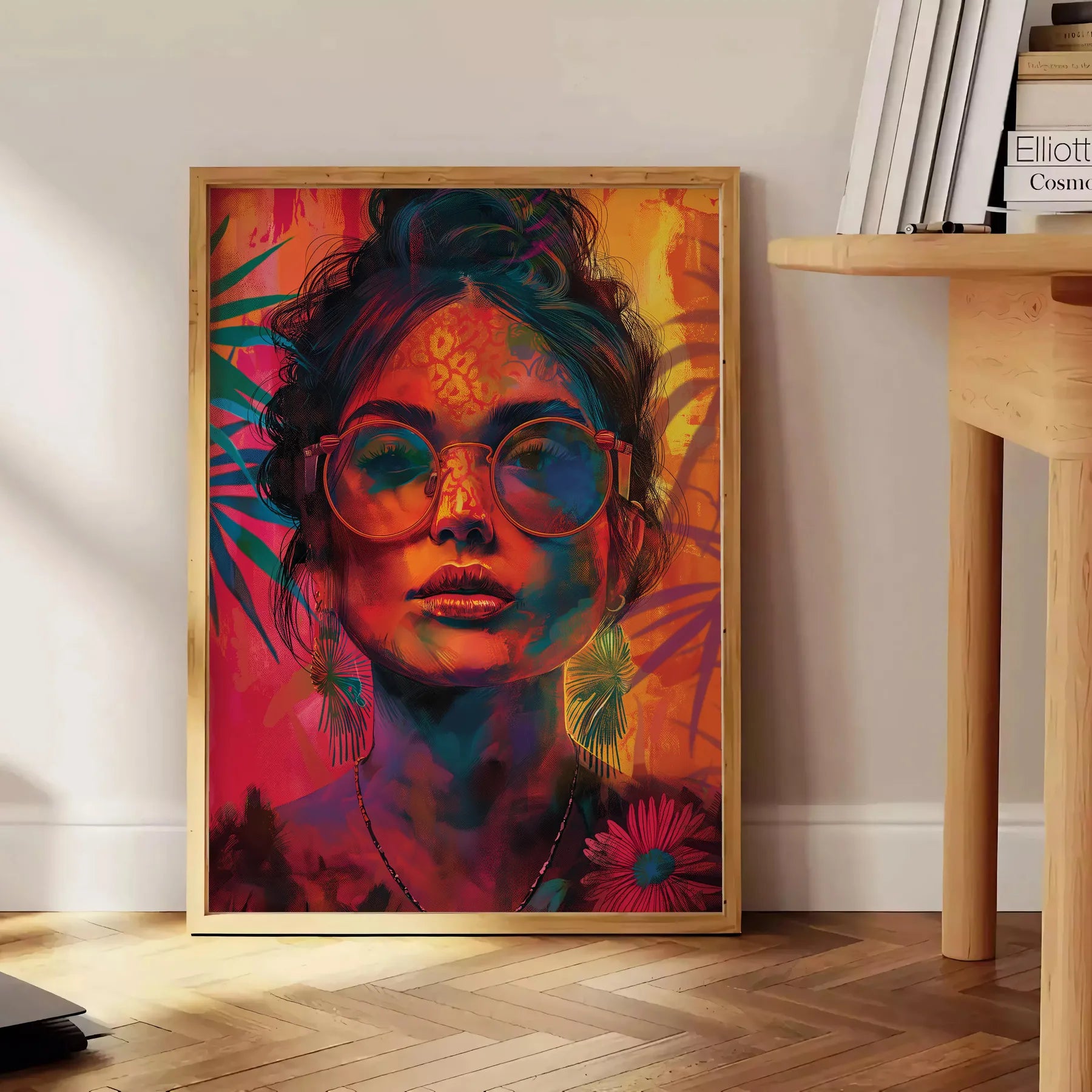 space boho print poster essence women artwork perfect touch elegance creativity decor unique gift available sizes A4 cm A0