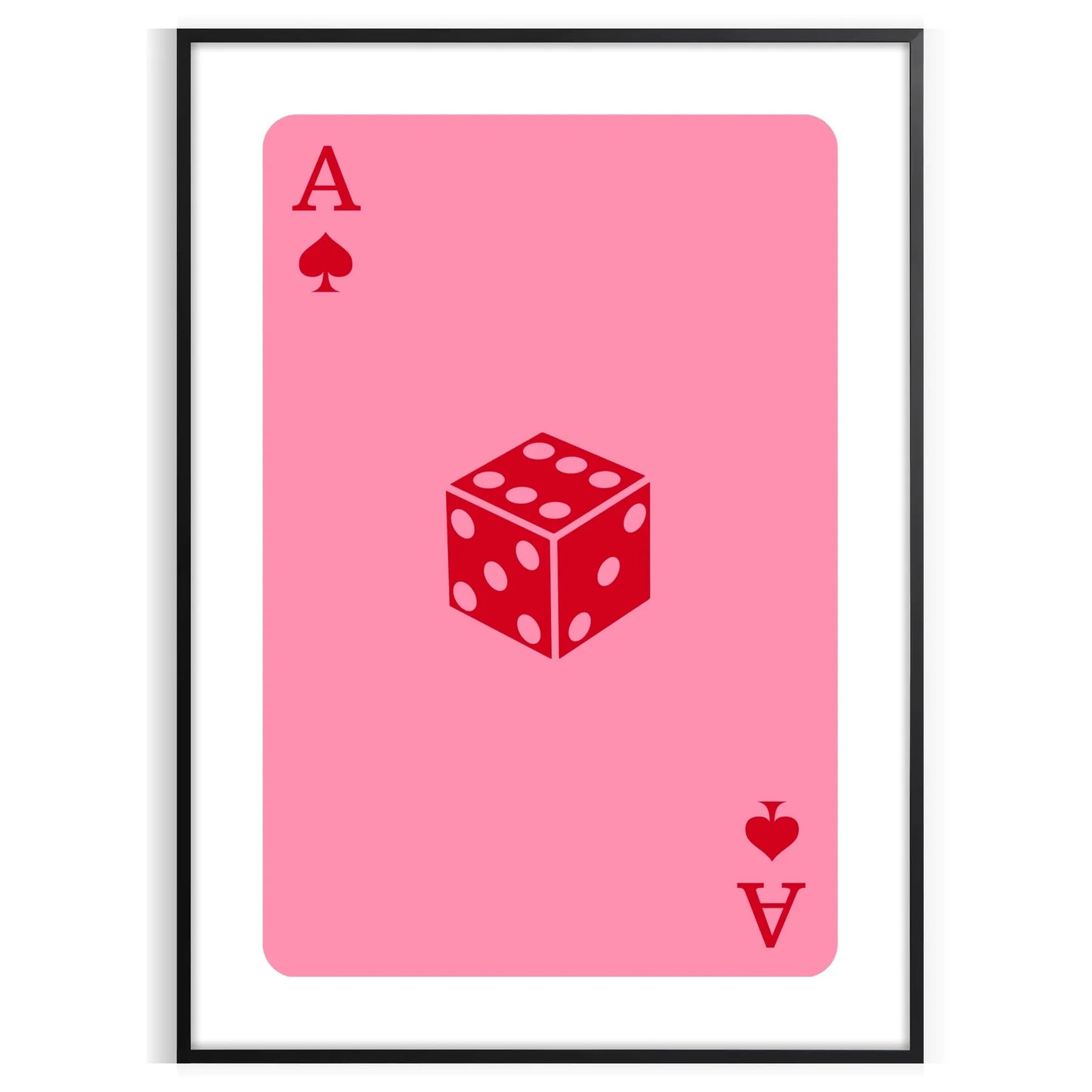 vibrant touch space stunning card style pop art poster bold hues orange pink unique wall thoughtful gift eye print room framed frameless options